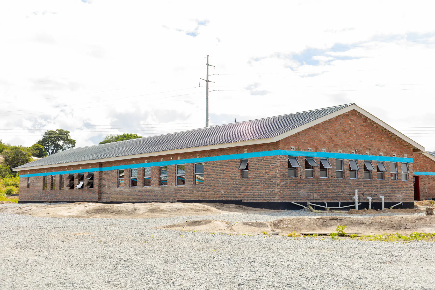 Campus spaces and daily movement 108 at Adullam Academy