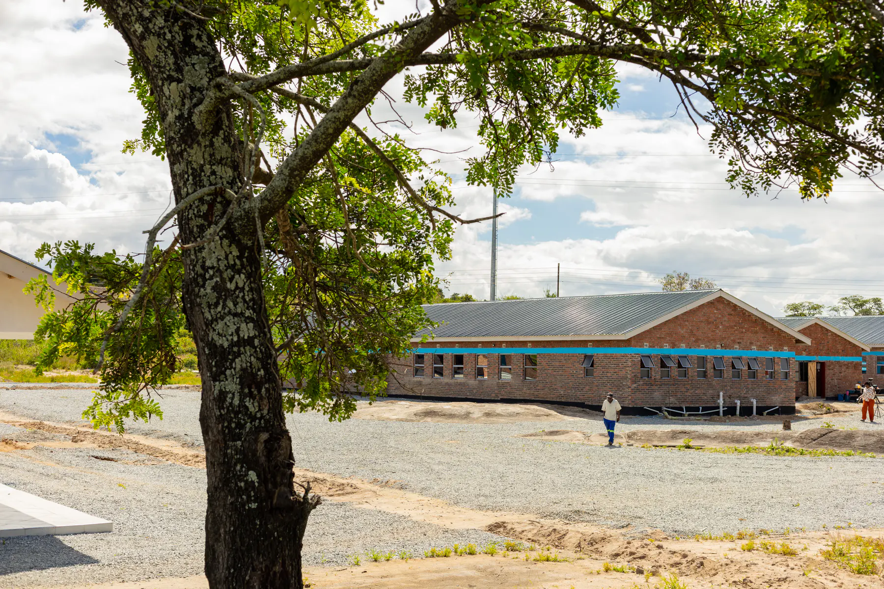Campus spaces and daily movement 114 at Adullam Academy