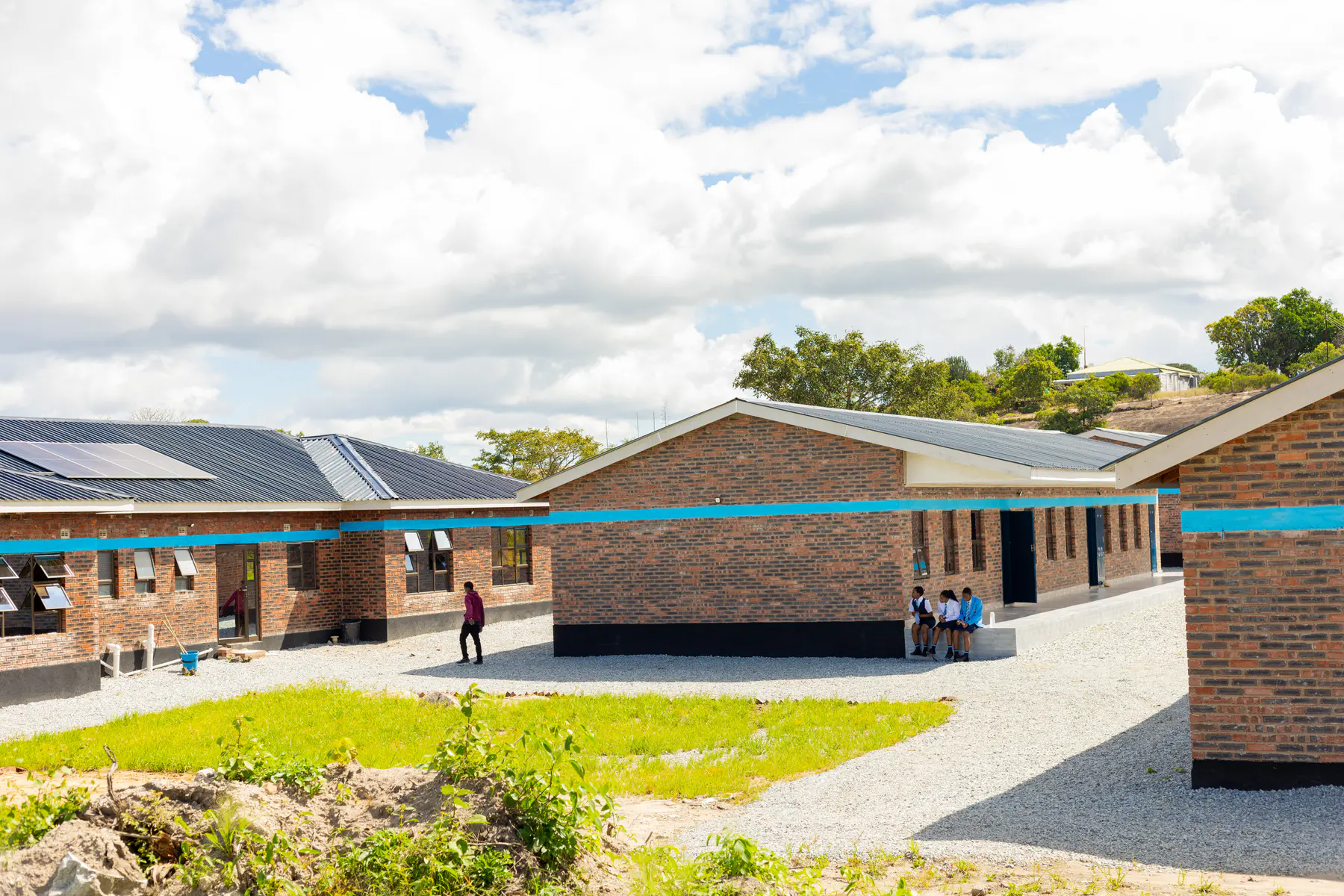 Campus spaces and daily movement 116 at Adullam Academy