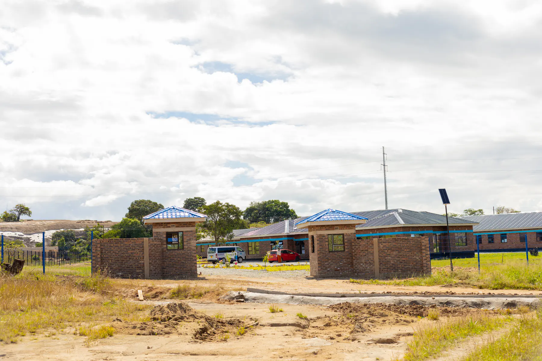 Campus spaces and daily movement 121 at Adullam Academy