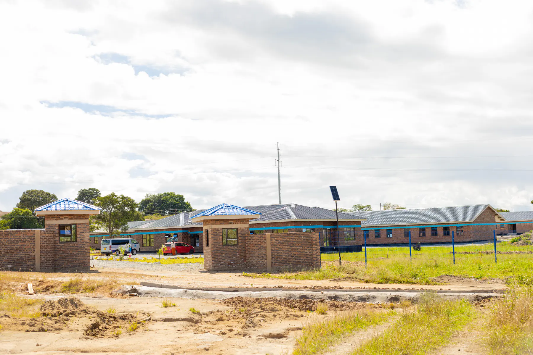 Campus spaces and daily movement 122 at Adullam Academy