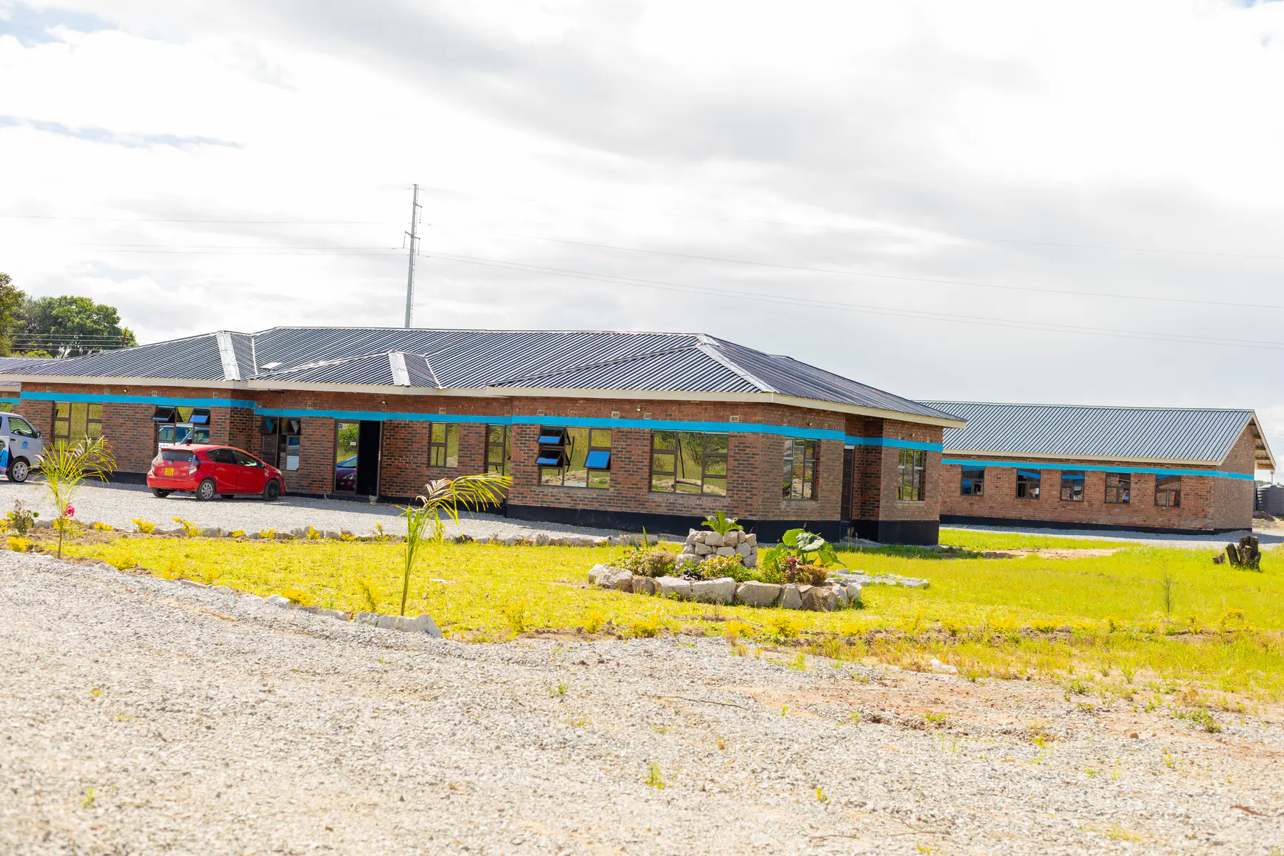 Campus spaces and daily movement 130 at Adullam Academy