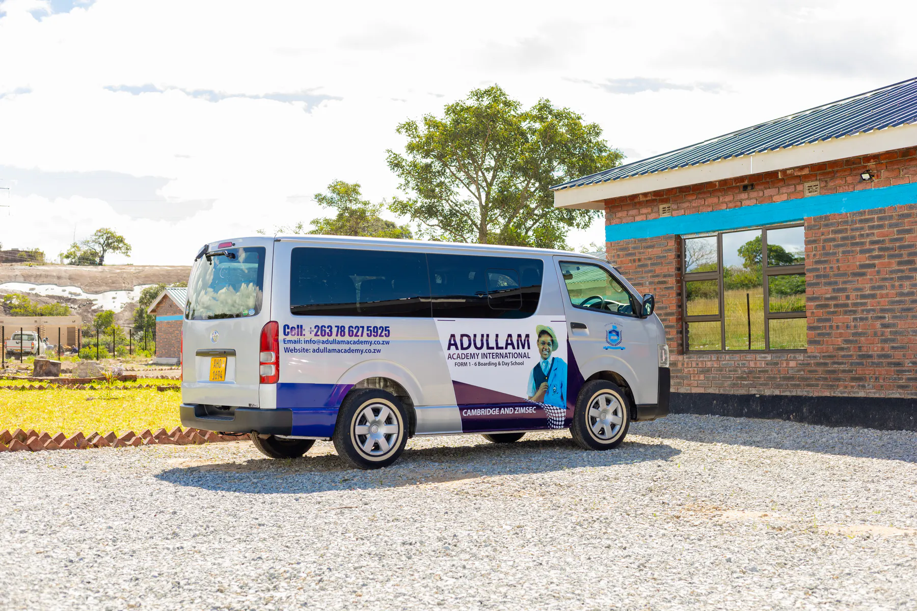 Adullam Academy branded school transport
